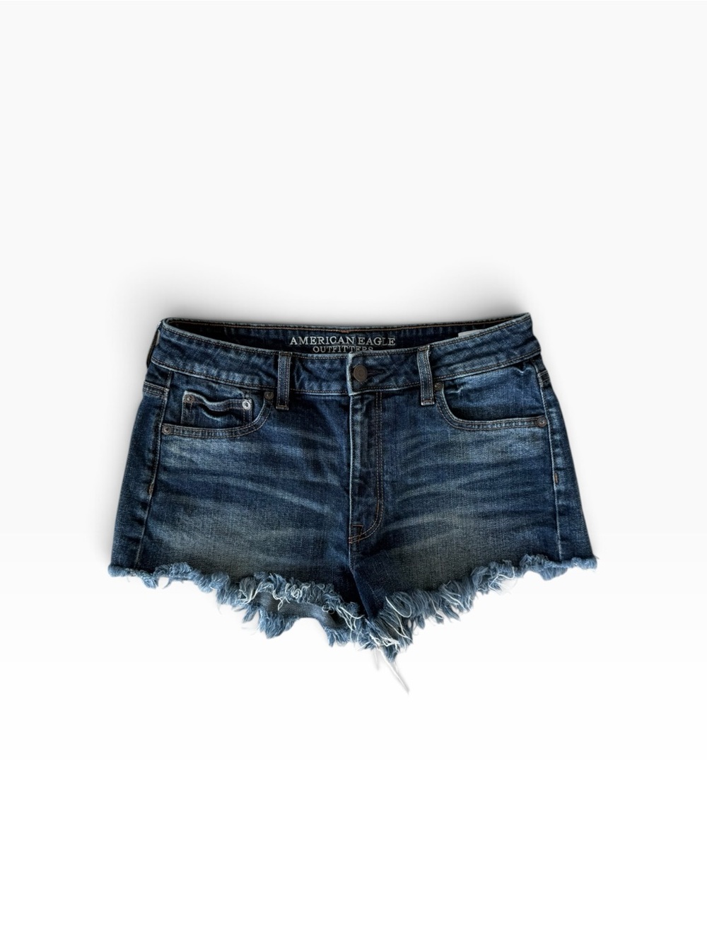 American Eagle Vintage Hi-Rise Festival Denim Shorts | Size 8